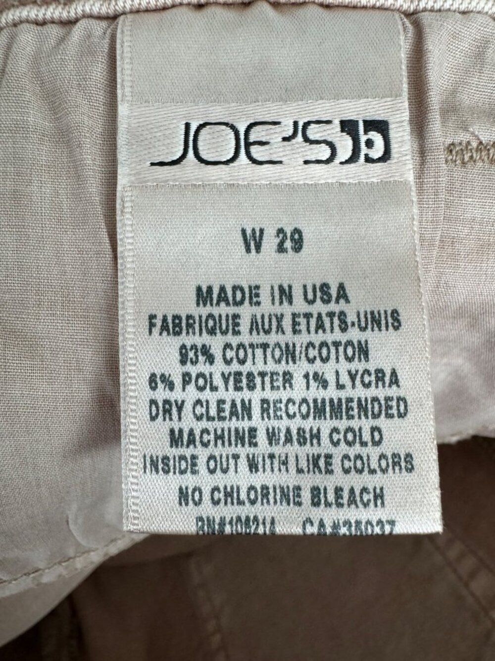 Joes Blush Denim Shorts Womens 29 Frayed Hem Retro Hippie Beach Travel - Picture 3 of 11
